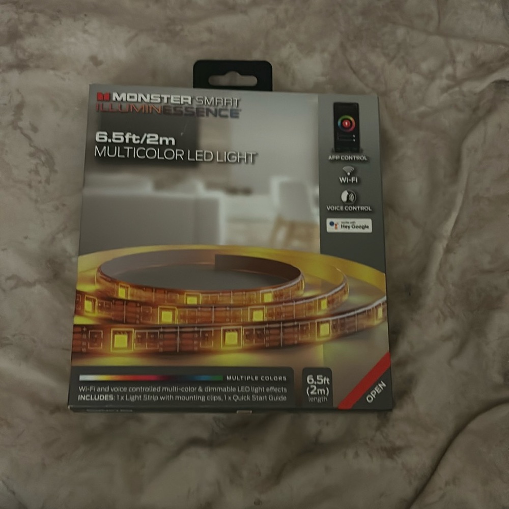 6.5 ft of MultiColor Led Lights